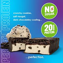 No Sugar Company 3 x 4-count Cookies & Cream Protein Bars