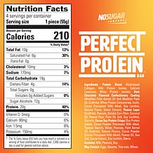 No Sugar Company 6 x 4-count Peanut Butter Crunch Protein Bars