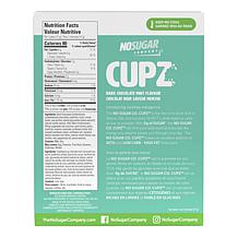 No Sugar Company 60-count Cupz - Mint and Peanut Butter - AS Ships 2/9