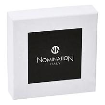 Nomination Italy Sterling Silver Mesh and Crystal Necklace