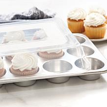 Nordic Ware 12-Cup Muffin Pan with High Dome Lid