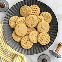 Nordic Ware Honeybee Cast Cookie Stamps