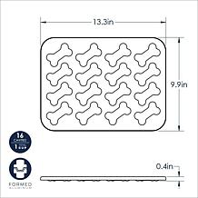 Nordic Ware Puppy Love Pan and Dog Treat Mix Gift Set