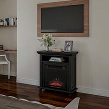 Northwest 29" Electric Fireplace TV Stand - Black