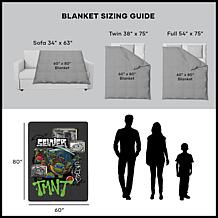 Northwest 60" x 80" Silk Touch Sewer Squad Throw