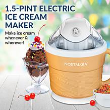 Nostalgia 1.5-Pint Electric Ice Cream Maker