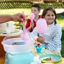 Nostalgia Classic Hard and Sugar-Free Candy Cotton Candy Maker - Aqua