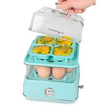 Nostalgia Classic Retro 14-Capacity Egg Cooker - Aqua