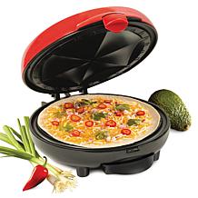 Nostalgia EQM200 Electric Quesadilla Maker w/ Extra Stuffing Latch
