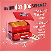 Nostalgia Hot Dog Steamer - Model NHDS206RD