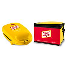 Nostalgia Oscar Mayer Sandwich Maker with Beverage Cooler Bag