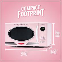Nostalgia Retro 0.9 Cu. Ft. Microwave