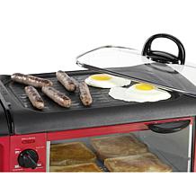 Nostalgia Retro Breakfast Station in Red