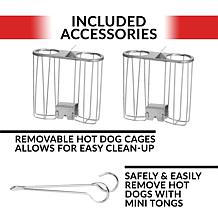 Nostalgia Retro Series 4-Slot Pop-Up Hot Dog Toaster