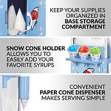 Nostalgia SCC200 53-In. Tall Vintage Collection Snow Cone Cart