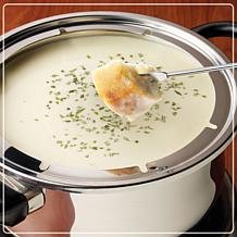 Nostalgia Stainless Steel Electric Fondue Pot