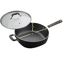 Not A Square Pan 3pc Cookware Set - 12" Frypan & 12" Fryer w/ Cover