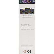 Notions Diamond Dotz Diamond Art Kit 51"X25" - Coral Reef Island