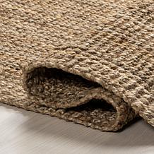 nuLOOM 2' 6" x 6' Daniela Farmhouse Chunky Jute Area Rug
