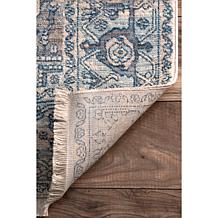 nuLOOM 2' 6" x 6' Harriet Vintage Medallion Fringe Area Rug