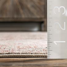 nuLOOM 2' 6" x 6' Harriet Vintage Medallion Fringe Area Rug