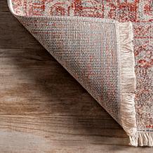 nuLOOM 2' 6" x 6' Harriet Vintage Medallion Fringe Area Rug