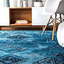nuLOOM 2' 6" x 8' 6" Distressed Tribal Lavonna Area Rug