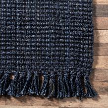 nuLOOM 2' 6" x 8' Daniela Farmhouse Chunky Jute Area Rug 