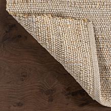 nuLOOM 3' x 5' Elfriede Farmhouse Jute Blend Area Rug
