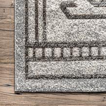 nuLOOM 4' x 6' Kyleigh Machine Washable Southwestern Area Rug