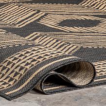 nuLOOM 4' x 6' Ranya Tribal Indoor/Outdoor Area Rug