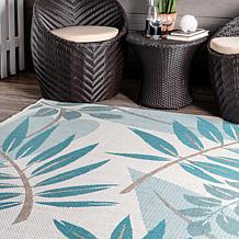 nuLOOM 5' 3" x 7' 6" Outdoor Trudy Area Rug -