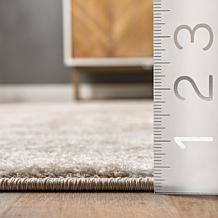 nuLOOM 5' x 7' 6" Beige Deedra Modern Abstract Area Rug
