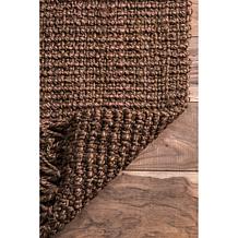 nuLOOM 5' x 7' 6" Daniela Farmhouse Chunky Jute Area Rug