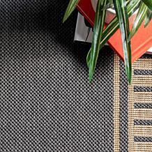 nuLOOM 5' x 8' Asha Simple Border Indoor/Outdoor Area Rug