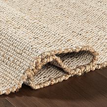 nuLOOM 5' x 8' Elfriede Farmhouse Jute Blend Area Rug 