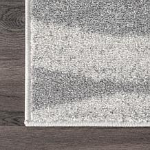nuLOOM 5' x 8' Grey Tristan Contemporary Waves Area Rug