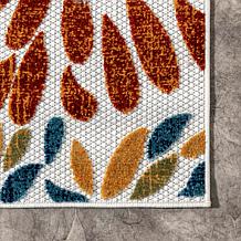 nuLOOM 5' x 8' Monique Floral Indoor/Outdoor Area Rug