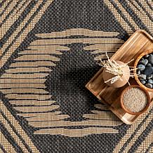 nuLOOM 6' 7" x 9' Ranya Tribal Indoor/Outdoor Area Rug