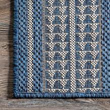 nuLOOM 6' 7" x 9' Ranya Tribal Indoor/Outdoor Area Rug