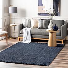 nuLOOM 6' x 9' Daniela Farmhouse Chunky Jute Area Rug