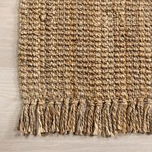 nuLOOM 6' x 9' Daniela Farmhouse Chunky Jute Area Rug 