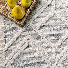nuLOOM 7' 10" x 10' 10" Ansley Moroccan Lattice Tassel Area Rug