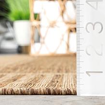 nuLOOM 8' x 10' Asha Simple Border Indoor/Outdoor Area Rug