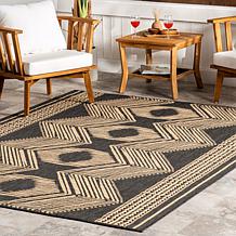 nuLOOM 8' x 10' Ranya Tribal Indoor/Outdoor Area Rug