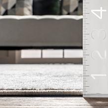 nuLOOM Arlena Vintage Traditional Area Rug 6' 7" x 9' Gray