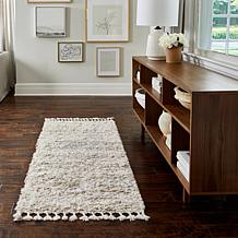 nuLOOM Brooke 2' 6" x 6' Shag Tasseled Area Rug