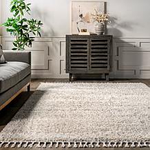 nuLOOM Brooke 4' x 6' Shag Tasseled Area Rug