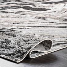 nuLOOM Drea Marble Abstract 4' 3" x 6' 3" Area Rug