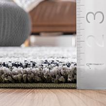 nuLOOM Drey Striped Shag 2' 6" x 6' Area Rug